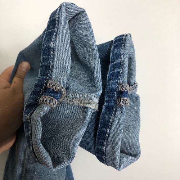 Seven 7 Blue Skinny Jeans Size 6 - Picture 16 of 16